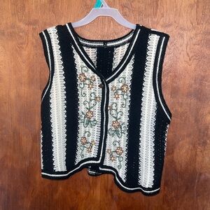 Knitted vest